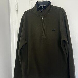 Women's Brooks Brothers 3/4 Zip Size Small
